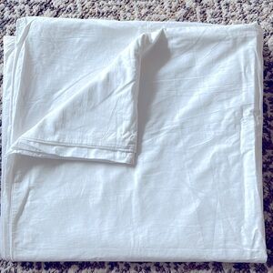 ATsense duvet cover California king white washed cotton 96’X104’ Hotel Style